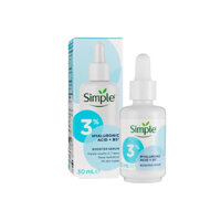 Tinh Chất Cấp Ẩm, Phục Hồi Da Simple Booster 3% Hyaluronic Acid + B5 Serum 30ml