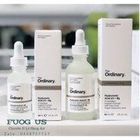 Tinh Chất cấp nước, phục hồi da The Ordinary Hyaluronic Acid 2% & B5 Serum