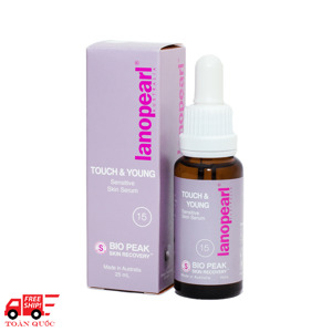 Tinh chất chống lão hóa cho da 18 - 30 tuổi Lanopearl Touch & Young Sensitive Skin Serum 25ml