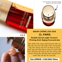 Tinh chất chống lão hoá Double Serum Firming & Smoothing Anti-Aging Concentrate