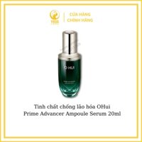 Tinh chất chống lão hóa OHUI Prime Advancer Ampoule Serum 20ml_Tinh chất ampoule serum ohui xanh