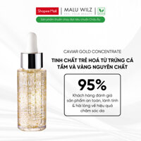 Tinh chất chống lão hoá từ trứng cá tầm và vàng nguyên chất MALU WILZ Caviar Gold Concentrate 30ml