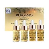 Tinh Chất Chống Lão Hóa Bergamo Luxury Gold Collagen & Caviar 13ml x 4 Chai