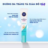 Tinh Chất Chống Nắng, Dưỡng Sáng & Kiểm Soát Dầu Nivea Sun Protect & White Sun Serum 30ml M8