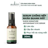 Tinh chất chống nếp nhăn vùng da quanh mắt Sukin Antioxidant Eye Serum 30ml