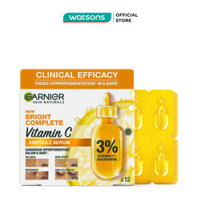 Tinh Chât Cô Đăc Garnier Skin Naturals Sang Da Bright Complete Vitamin C Ampoule Serum 1.5ml x 12