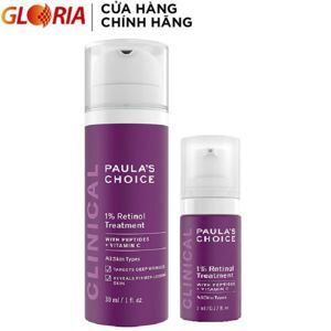 Tinh chất điều trị thâm mụn, thâm nám, chống lão hóa Paula's Choice 1% Retinol Clinical 5ml