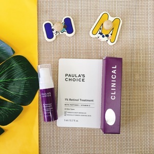 Tinh chất điều trị thâm mụn, thâm nám, chống lão hóa Paula's Choice 1% Retinol Clinical 5ml