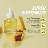 Tinh Chất Dứa Dưỡng Trắng Vegick Super Whitening Serum 30ml