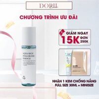 Tinh chất dưỡng ẩm sâu Reboncel Aqua Rich Hyaluronic Essence 100ml tặng kcn EVOR