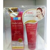 Tinh chất dưỡng chuyên biệt chống lão hóa Hada Labo Pro Anti Aging Essence 30g + Tặng  1 sữa rửa mặt chống lão hóa 25g