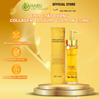 Tinh Chất Dưỡng Collagen & Luxury Gold 3w Clinic - Serum Haru Derma VN Giúp Bổ Sung Collagen, Duy Trì Độ Tươi Trẻ, Mịn