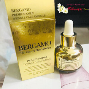 Tinh chất dưỡng da Bergamo Premium Gold Wrinkle Care Ampoule 30ml