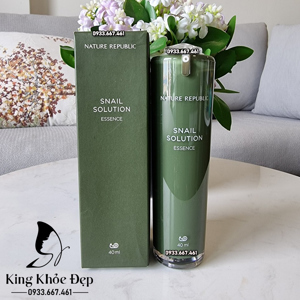 Tinh chất dưỡng da chiết xuất ốc sên Nature Republic Snail Solution Essence 40ml