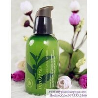 TINH CHẤT DƯỠNG PHỤC HỒI DA MỤN INNISFREE GREEN TEA SEED SERUM 80ML