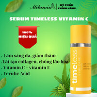 Tinh chất dưỡng sáng da ‪‬Timeless 20% Vitamin C + Vitamin E + Ferulic Acid Serum 30ml NCC Mitamin