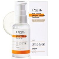 Tinh chất dưỡng sáng, làm mờ đốm nâu, căng bóng da Raviel Multi Vitamin Blemish & Dark Spot Care Serum 50ml
