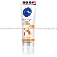 Tinh Chất Dưỡng Thể NIVEA - Extra White Repair & Protect Body Serum SPF50/PA+++ 180ml
