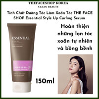 Tinh Chất Dưỡng Tóc Làm Xoăn Tóc THE FACE SHOP Essential Style Up Curling Serum 150ml