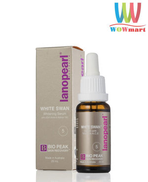 Tinh chất dưỡng trắng da Lanopearl White Swan Whitening Serum 25ml