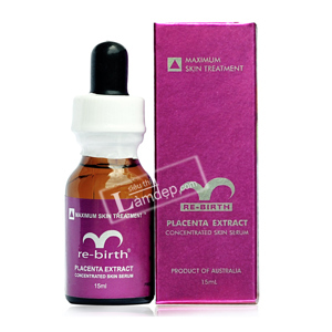 Tinh chất dưỡng với chiết xuất nhau thai cừu Re-birth Placenta Extract Concentrated Skin Serum 25ml