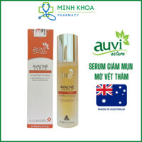 Tinh chất giảm mụn, mờ vết thâm Avacne serum 30ml chính hãng Auvi Nature LALISSE
