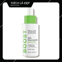 Tinh chất giảm mụn và thâm Paula's choice Resist 10% Niacinamide Booster