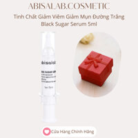 Tinh Chất Giảm Viêm Giảm Mụn Cấp Tốc Đường Trắng Black Sugar Serum Abisalab 5ml