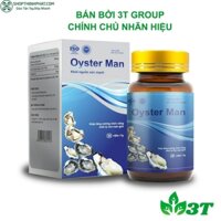 TINH CHẤT HÀU BIỂN OYSTER MAN – TĂNG CƯỜNG SINH LÝ NAM GIỚI (Hộp 30 Viên)