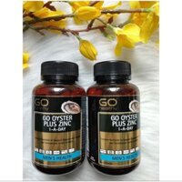 Tinh chất hàu GO Healthy Oyster Plus Zinc giúp tăng cường sức khỏe sinh lý nam giới nhập khẩu Úc