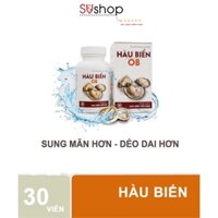 Tinh Chất Hàu OB Cải Thiện Xuất Tinh Sớm Yếu Sinh Lý Dạng Lỏng Dễ Hấp Thụ - Lọ 30 Viên