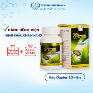 Tinh chất hàu tươi Fezes Oyster Gold (Chai 60 viên)