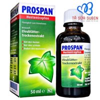 Tinh Chất Ho Prospan Đức 50ml (1 tuổi)