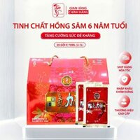 Tinh Chất Hồng Sâm 6 Năm Tuổi BIO APGOLD Gold, Korean Red Ginseng Drink, Tăng Cường Sức Đề Kháng, 30 Gói x 70ml (2.1L)