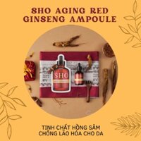 Tinh chất hồng sâm chống lão hóa SHO Red Ginseng Ampoule 42% tinh chất [NỘI ĐỊA HÀN]