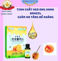 Tinh chất keo ong xanh Brazil giảm ho viêm họng Samjin nội địa Hàn Quốc lọ 30ml
