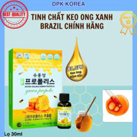 Tinh chất keo ong xanh Brazil giảm ho viêm họng Samjin Hàn Quốc lọ 30ml