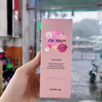 Tinh chất Keratin INEBRYA Ice-Cream Elixir Oil phục hồi tóc hư tổn khô xơ Italy 200ml