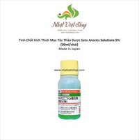 Tinh chất kích mọc tóc thảo dược Sato Arovics Solutions 5 Phần trăm (30ml/chai)