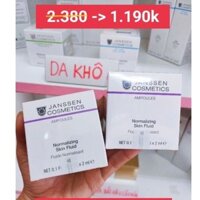 TINH CHẤT KIỀM DẦU VÀ GIẢM MỤN - JANSSEN COSMETICS NORMALIZING FLUID 25 ỐNGX2ML