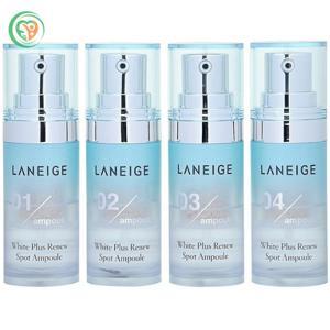 Tinh chất làm mờ đốm nâu Laneige White Plus Renew Spot Ampoule 4 lọ x 7g