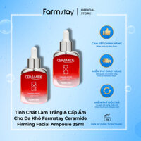 Tinh Chất Làm Trắng & Cấp Ẩm Cho Da Khô Farmstay Ceramide Firming Facial Ampoule 35ml