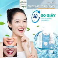 Tinh chất làm trăng răng Teeth Whitening Liquid 30ml EELHOE Làm Sạch Răng giúp răng trắng sáng đều màu