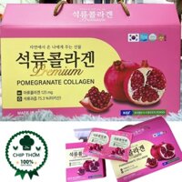 Tinh Chất Lựu Collagen Hàn Quốc - Pomegranate Collagen Premium - Hộp 20 gói x 50ml
