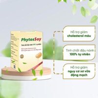 Tinh chất mầm đậu nành giảm mỡ máu Phytos Soy 1 hộp 60 viên Viện Hàn Lâm