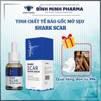 Tinh chất mờ sẹo rỗ, sẹo lõm lâu năm SHARK SCAR tế bào gốc giảm thâm, sáng mịn da 30g - Bình Minh Pharma
