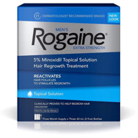 Tinh chất mọc tóc cho nam Men's Rogaine 5% Minoxidil Solution 3x60ml (dạng dung dịch)