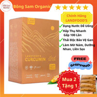 Tinh Chất Nghệ LANDFOOD'S Nano Curcumin - Dạng Nước Thuần Khiết - Dưỡng Nhan, Giảm Đau Dạ Dày