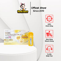 Tinh Chất Nghệ Nano Curcumin Eikenbi Trắng Da Ukon Premium Liquid Nhật Bản Hộp 15 Ống x 10ml