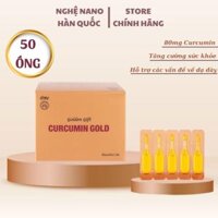 Tinh Chất Nghệ Nano Curcumin Gold Hàn Quốc Tăng Cường Sức Khỏe Hộp 50 Tuýp